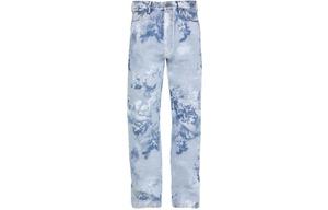 Джинсы мужские Off-White Skate All-Over Graphic, синий