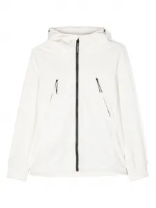 C.P. куртка Shell-R Goggle C.P. Company Kids, белый