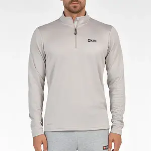 Мужская футболка Porto с длинными рукавами 8000, светло-серый