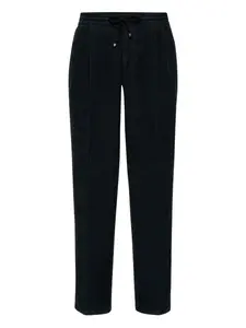 Зауженные брюки с завязками на завязках Brunello Cucinelli, черный