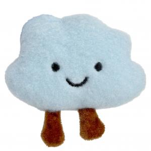 AIQINGCAOZHILIAN(WANJU) Игрушка AIQINGCAOZHILIANWANJU White Cloud плюшевый брелок высота 10 см
