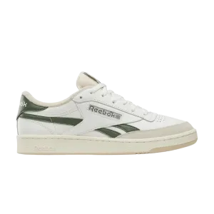 Кроссовки Reebok Club C Revenge Vintage 'Chalk Breakaway Green', кремовый