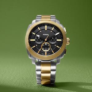 Мужские аналоговые часы Fossil из нержавеющей стали FS6159