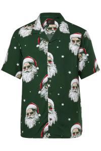 Рубашка на пуговицах классического кроя JP1880, Dark green