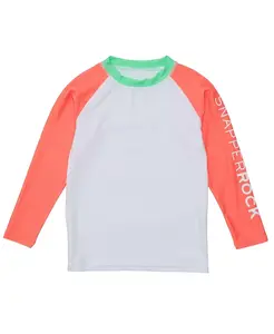 Белая майка с коралловым рукавом для мальчиков Big Boys, экологичная Snapper Rock, белый