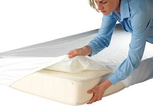 Простынь на подгонке Erwin Müller wasserdicht/kochfest 1351, 160x1x200 см, белый