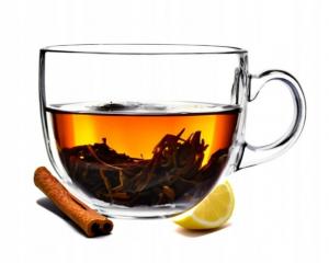 Стакан чайный с ушком, толстое стекло, 450 мл, большой GALICJA