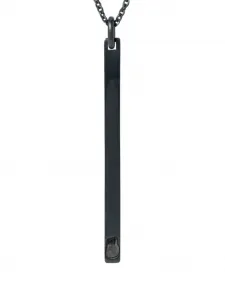 Колье Plate Parts of Four, черный