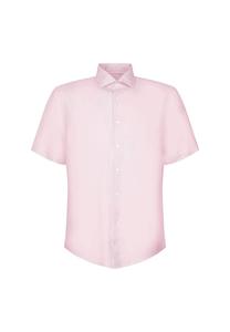 Рубашка деловая обычная Seidensticker, розовый