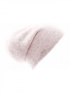 вязаная шапка бежевого цвета Seeberger