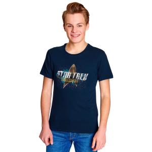 Футболка с логотипом Star Trek Discovery синяя