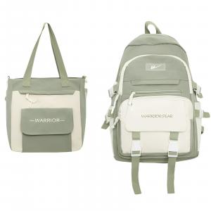 Рюкзак Warrior из нейлона Мультиколор, Светло-зеленый