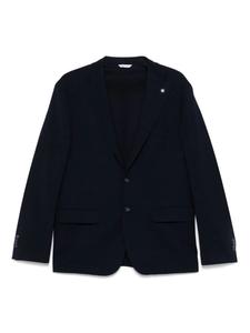 Блейзер с брошью Manuel Ritz, синий