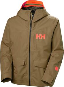 Helly-Hansen Emiko Shell Jacket для мужчин - водонепроницаемая куртка, дышащая спортивная оболочка, уличный ветрозащитный слой Helly Hansen, 718 Sepia