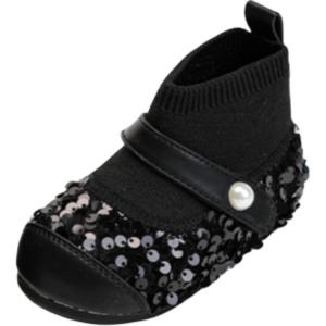 Термоустойчивые противоскользящие высокие кроссовки для детей 3-7 лет QINUOSHU, черный Winter Style