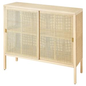 Шкаф с раздвижными дверцами STOCKHOLM 2025 IKEA, 125x47x110 см, цвет pine
