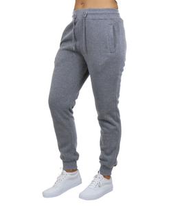 Женские спортивные брюки свободного кроя на флисовой подкладке Galaxy By Harvic, Heather Gray