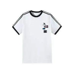 CAMEL Футболка с коротким рукавом Unisex White