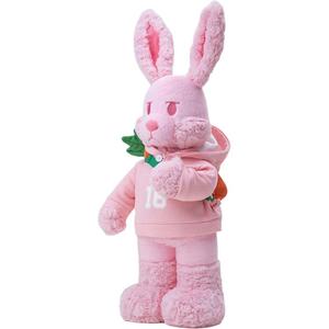 Shilu Building Шестнадцатый этаж персиковый цвет кролик оригинальный модный кукла плюшевая кукла плюшевая игрушка высота 63см длина
