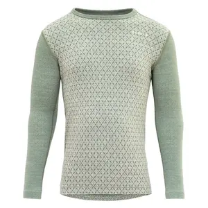 Лонгслив DEVOLD OF NORWAY Litleegga Merino, зеленый