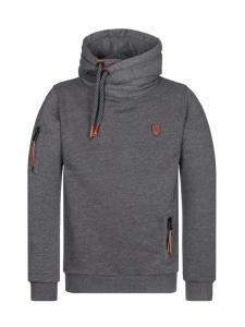 Naketano Толстовка с капюшоном "Сутенер" Антрацитовый меланж