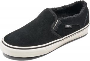 Vans Asher женские низкие кроссовки, Sherpa Black