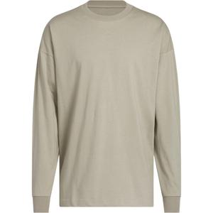 С AdiClub баскетбольная футболка с длинным рукавом унисекс Adidas, Light Sesame Taupe