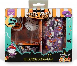 Набор для вечеринки Hello Kitty Handstand Kitchen с формочками для кексов, фиолетовый / оранжевый