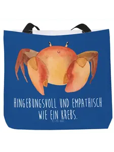 Шоппер Mr. & Mrs. Panda, цвет sternenhimmel blau