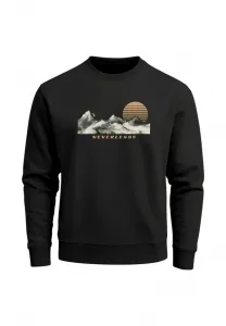 Толстовка bergmotiv с принтом спереди Neverless, Schwarz