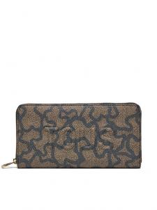 Большой женский кошелек Tous, коричневый