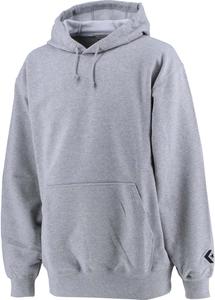 Мужская баскетбольная толстовка с длинным рукавом и капюшоном CONVERSE CB141202, серый