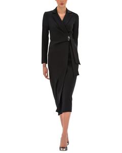 Платье миди BGL, черный