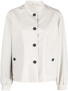 Save The Duck бомбер с логотипом, нейтральный цвет