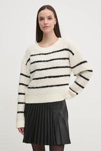 Свитер с добавлением шерсти Oui, бежевый