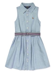 Платье Polo Pony Ralph Lauren Kids, синий