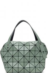 Зелёная сумка Boston BAO BAO ISSEY MIYAKE
