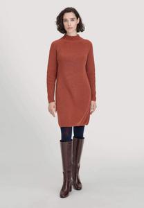 Платье Hessnatur Jumper dress, Rost/Brown