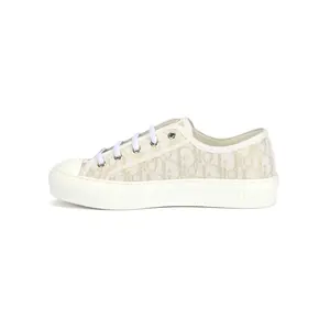 DIOR Кроссовки Walk'n' Platform Shoes Low Top для скейтбординга Women's White Gold
