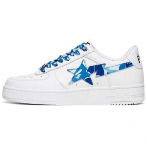 ABC Camo BAPE STA низкие скейтборд кроссовки unisex A BATHING APE, белый
