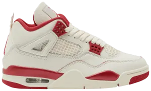 Женские кроссовки Air Jordan 4 Retro, кремовый