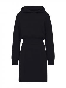 Длинное платье Les Lunes Hoodie Charlie, черный