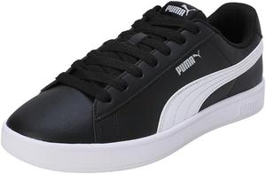 Кроссовки PUMA унисекс низкие, белый/черный/серый/светло-серый