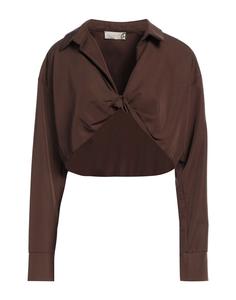 Топ Haveone, темно-коричневый