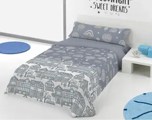 Пододеяльник Pierre Cardin GLOBOS Blue 144 нити 180 x 230 см pierre cardin