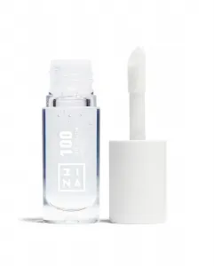 Легкое гиперувлажняющее масло для губ 24H The Color Lip Oil 4 мл 3Ina, 100