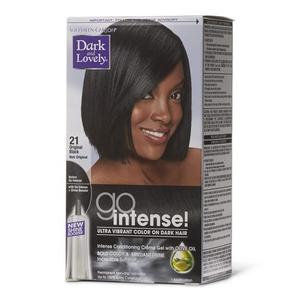 Go Intense Original Black Перманентная краска для волос Dark & Lovely