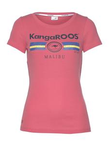 Футболка малинового цвета Kangaroos