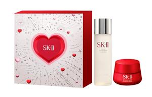 SK-II SK II 520 Box Limited Edition, сыворотка лосьон Red Bottle крем для лица набор для ухода восстановление и контроль жирности 230мл+50г