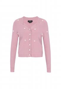 Usha BLACK LABEL Кардиган вяженый в пыльно-розовом цвете